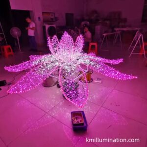 3D  shopping plaza decorative light