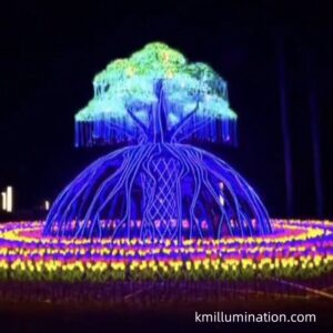 Led Arch Mushroom Structure Display