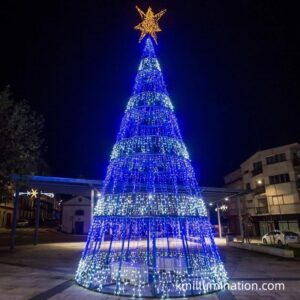 Led sculpture Christmas Tree light