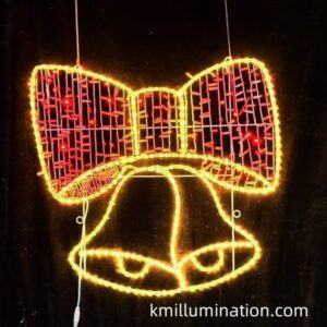 Butterfly bell street Christmas lights