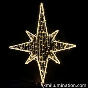 Star of Bethlehem octagonal star Polaris North star