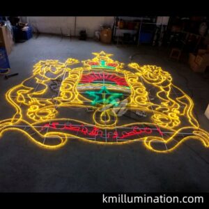 symbol sculpture the coat of arms of the Kingdom