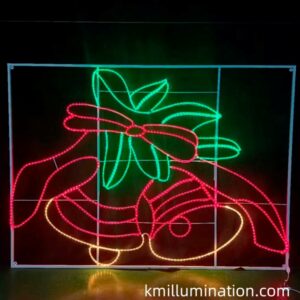 Christmas bell motif light