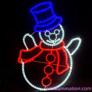 Santa Christmas decor light