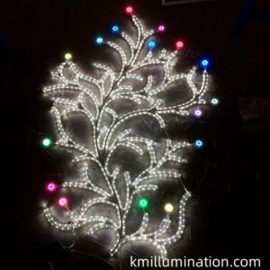 tree branch dot light decoration