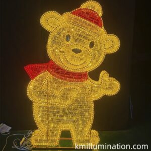 led panda decorative motif light