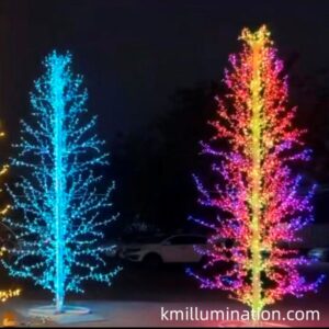 RGB tree light decoration motif