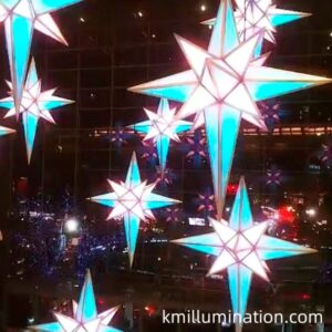 RGB Star of Bethlehem octagonal star Polaris North star