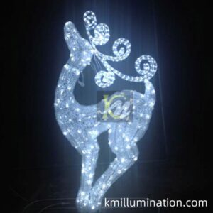outdoor decoration reindeer acrylic Christmas light