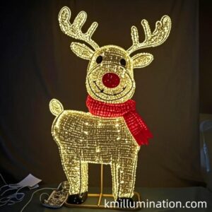 Reindeer festival lights