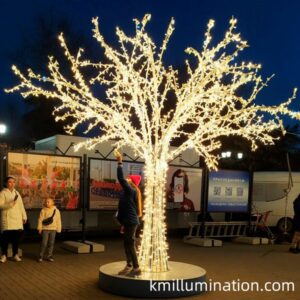 led tree commercial decor light