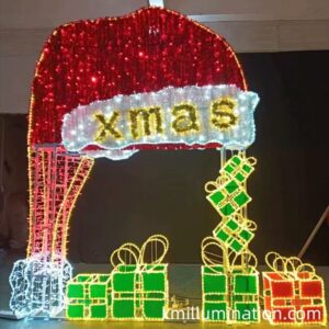 led Xmas commercial figure