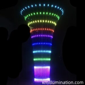 led slide strip magic light show illumination show