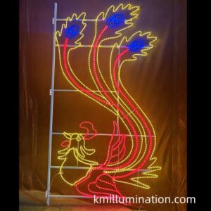 bird shape holiday lights