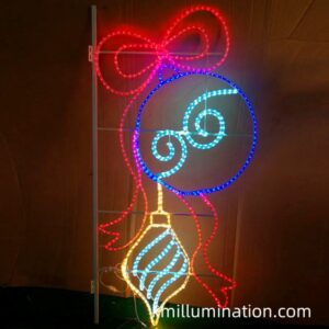 led ball rope light motif