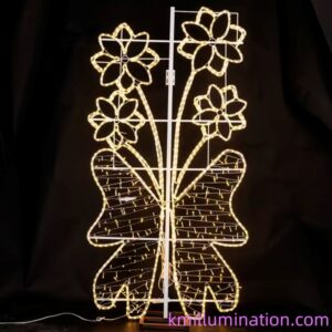 light up pole motif light