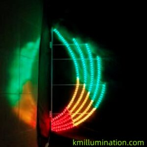three colors pole ornaments