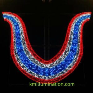 led street ornaments pole light