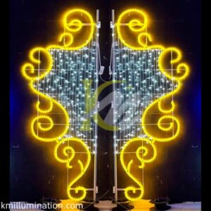 Customized pole decorative Lights