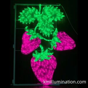 Grape shape fruit motif decoration lights