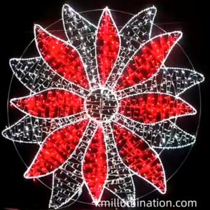 Flower decoration outdoor lights