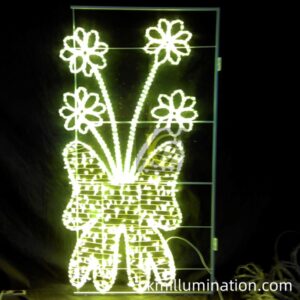 classical motif light for pole hanging