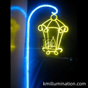2D decorative festival lamp
