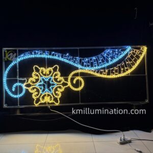 classical commercial aluminum structure moitf light