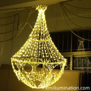 3D ball decorative lights outdoor use
