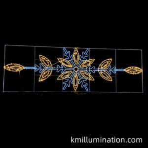 skyline display snowflake