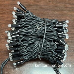 Black color wire Rubber wire fairy lights