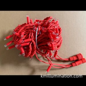 Red color wire Rubber wire fairy lights