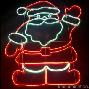 outdoor commercial led santa clause