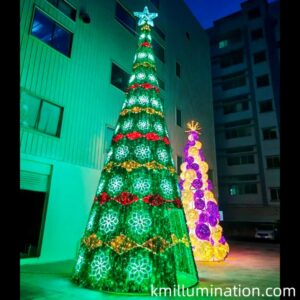LED 3D led Christmas tree Arch