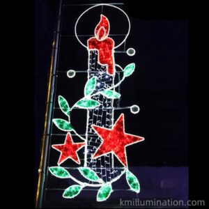 new candle pole mounted commercial light