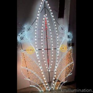 Commercial motif pole mounted light