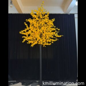 LED maple tree yellow color