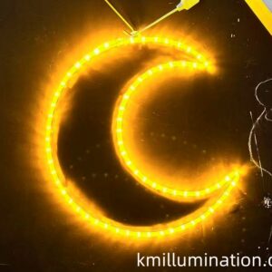 Commercial led moon decorative light