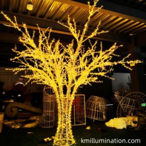 Outdoor used led tree motif light