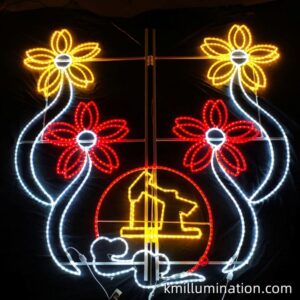 Outdoor used pole display light