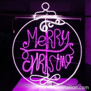 merry Christmas sign display