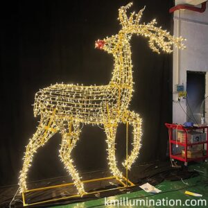 led reindeer commercial holiday decoration