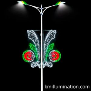 logo or flag motif decoration display light