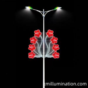 special display for street decoration