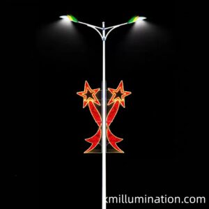 double star motif light