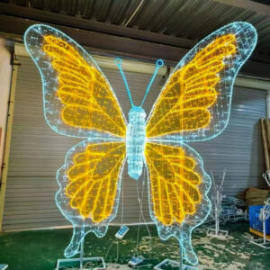 led butterfly display decorative light