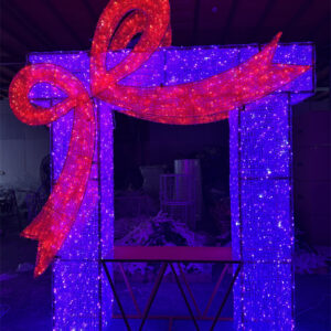 Gif arch figure motif light decoration