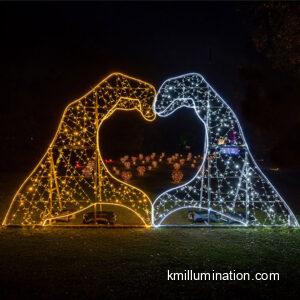 motif light LOVE