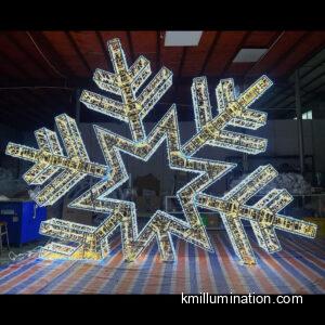 LED 3M  snowflake motif light
