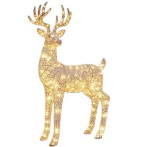 LED 2M reindeer display
